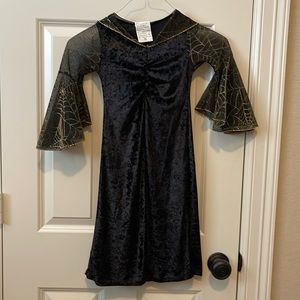 Lillian Vernon Sorceress/ Witch comfortable Stretch velvet Halloween costume